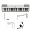 Yamaha P525 White Digital Piano Homepack Bundle